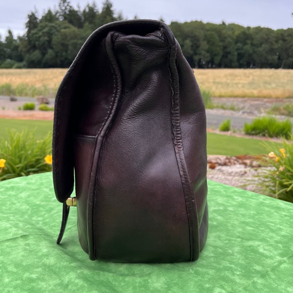 Vintage NYC Coach Swag Bag #9520 - Picture 3 of 16